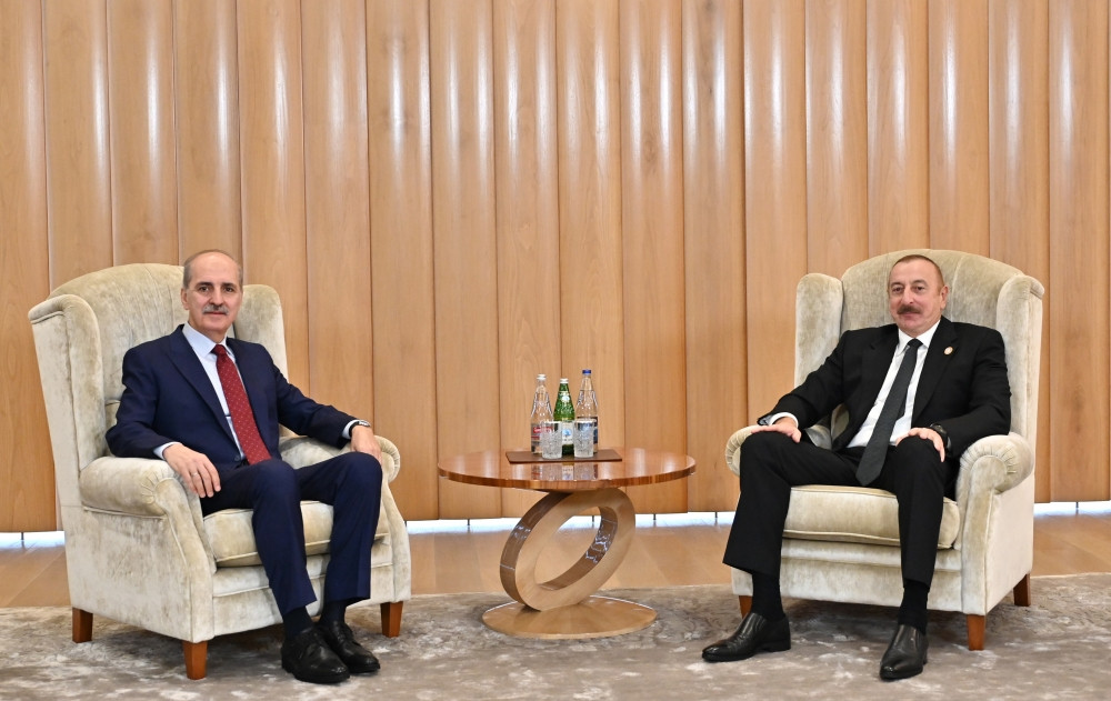 President Ilham Aliyev received First Deputy Chairman of Justice and Development Party of Turkiye