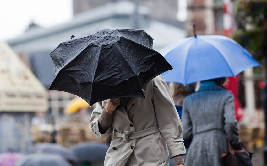 Low temperature, intense rain expected in Azerbaijan