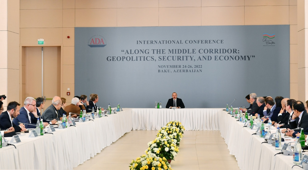 Baku hosts international conference under the motto “Along the Middle Corridor: Geopolitics, Security and Economy”