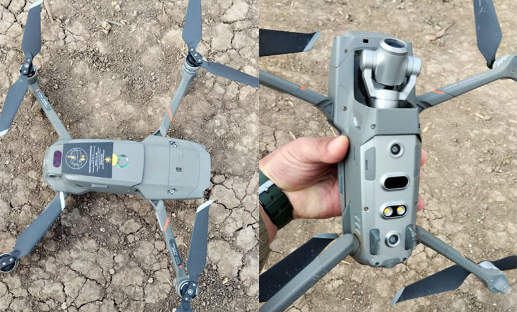 Перехвачен квадрокоптер, принадлежащий незаконным армянским вооруженным формированиям