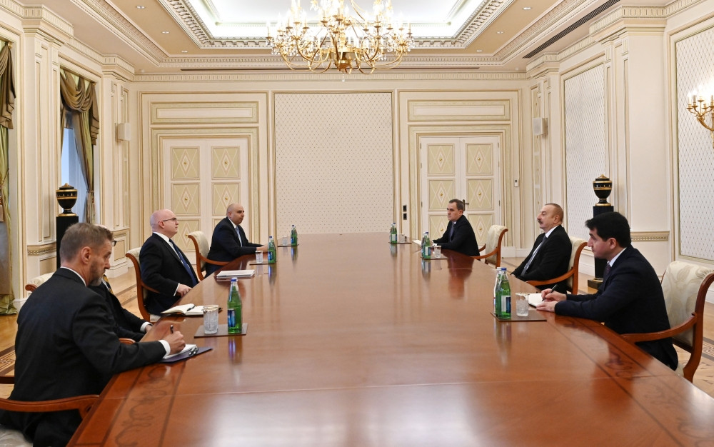 President Ilham Aliyev received U.S. State Department's Senior Advisor for Caucasus Negotiations