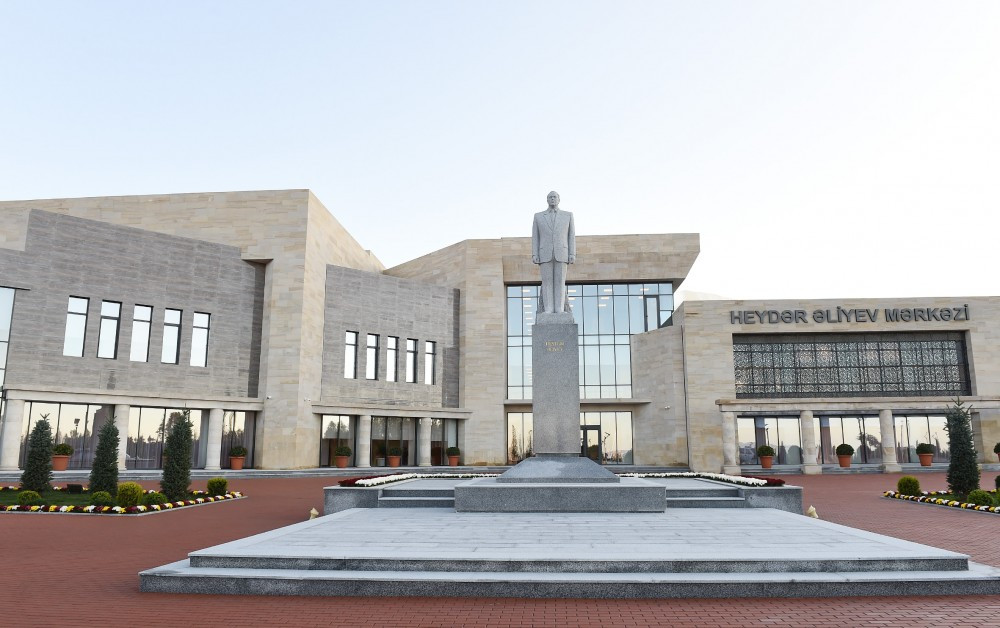 President Ilham Aliyev and First Lady Mehriban Aliyeva visited Shaki district