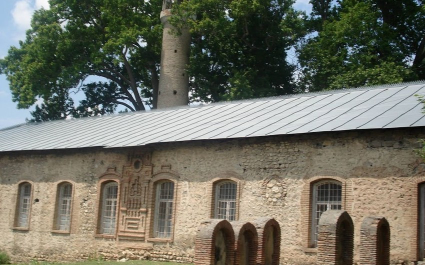 Shaki Khan’s Mosque and Cemetery Complex was restored by Heydar Aliyev Foundation