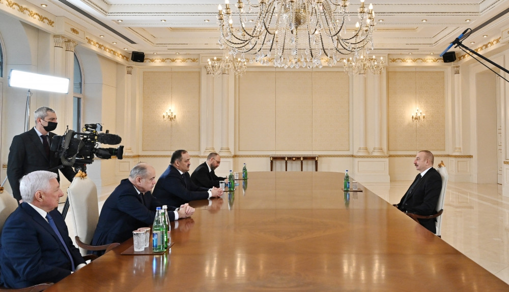 President Ilham Aliyev received head of the Republic of Dagestan