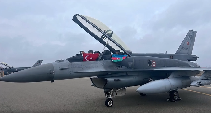 Türkiyənin “F-16” təyyarələri Azərbaycanda keçirilən birgə təlimlərə cəlb edilib