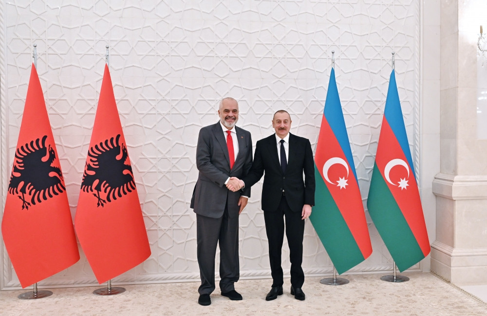 President Ilham Aliyev held one-on-one meeting with Prime Minister of Albania Edi Rama