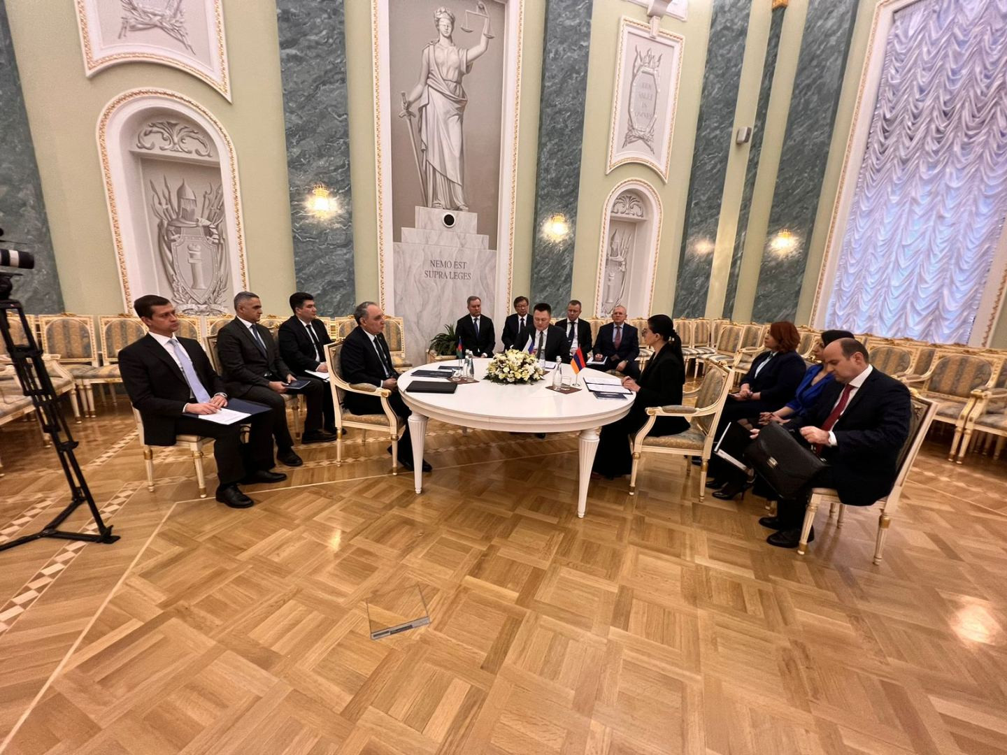Azerbaijani, Russian, Armenian prosecutor generals hold meeting in Moscow