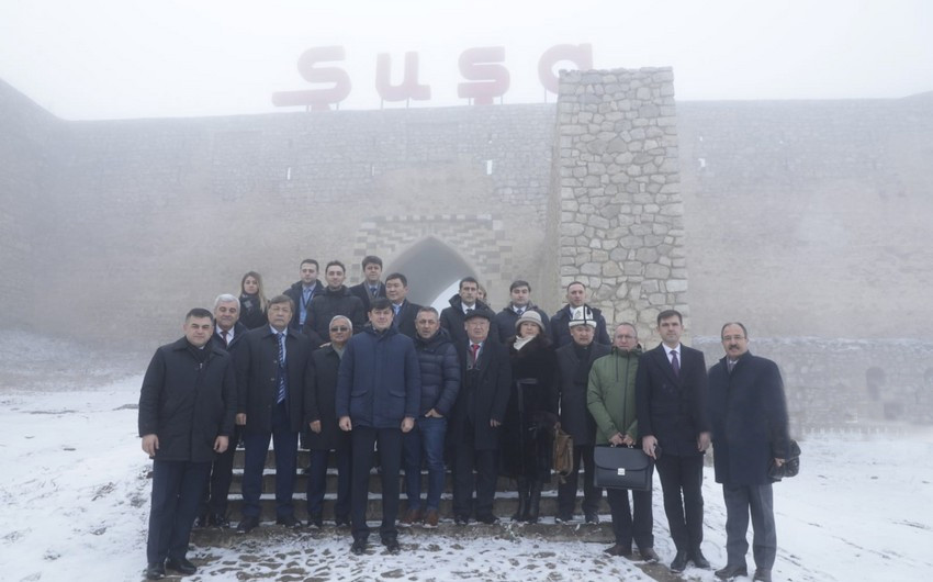 Heads of OTS member countries’ state bodies responsible for diaspora issues left for Shusha