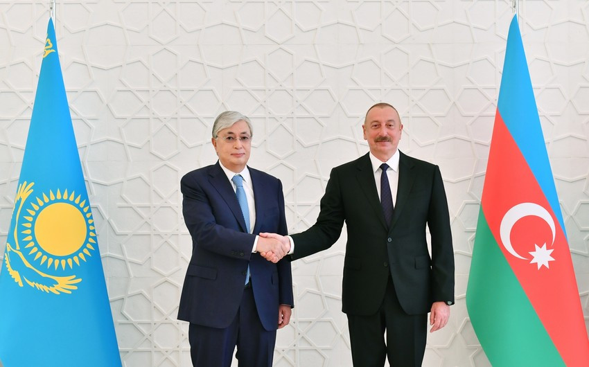 President of Kazakhstan congratulates Ilham Aliyev