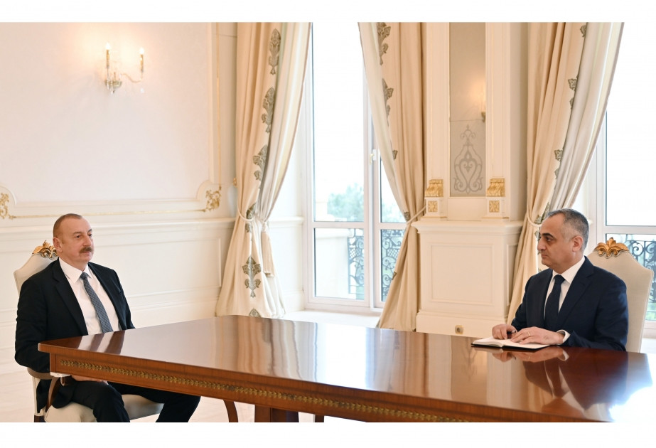 President Ilham Aliyev receives Special Representative of President of Azerbaijan in Nakhchivan