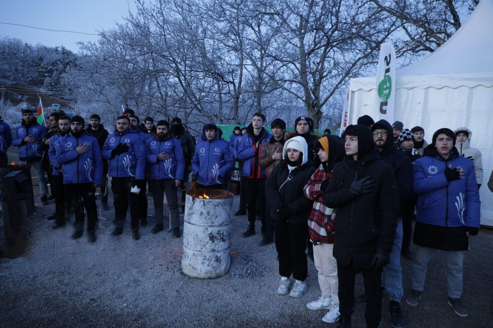 Protest action on Khankandi-Lachin road enters its 11th day