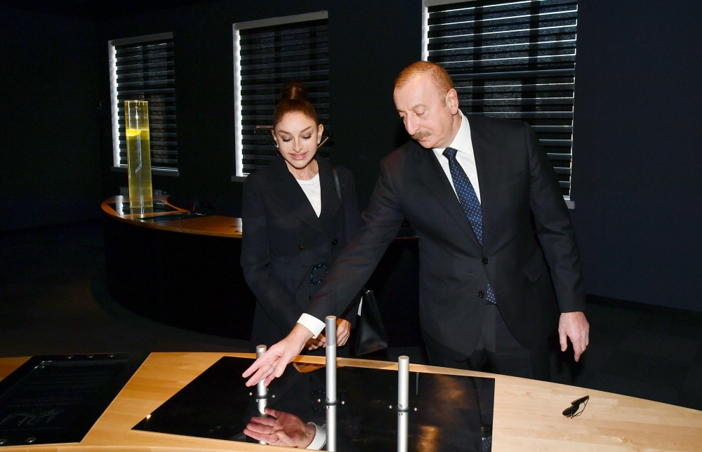 President Ilham Aliyev and First Lady Mehriban Aliyeva attended inauguration of “STEAM Innovation Center” in Baku