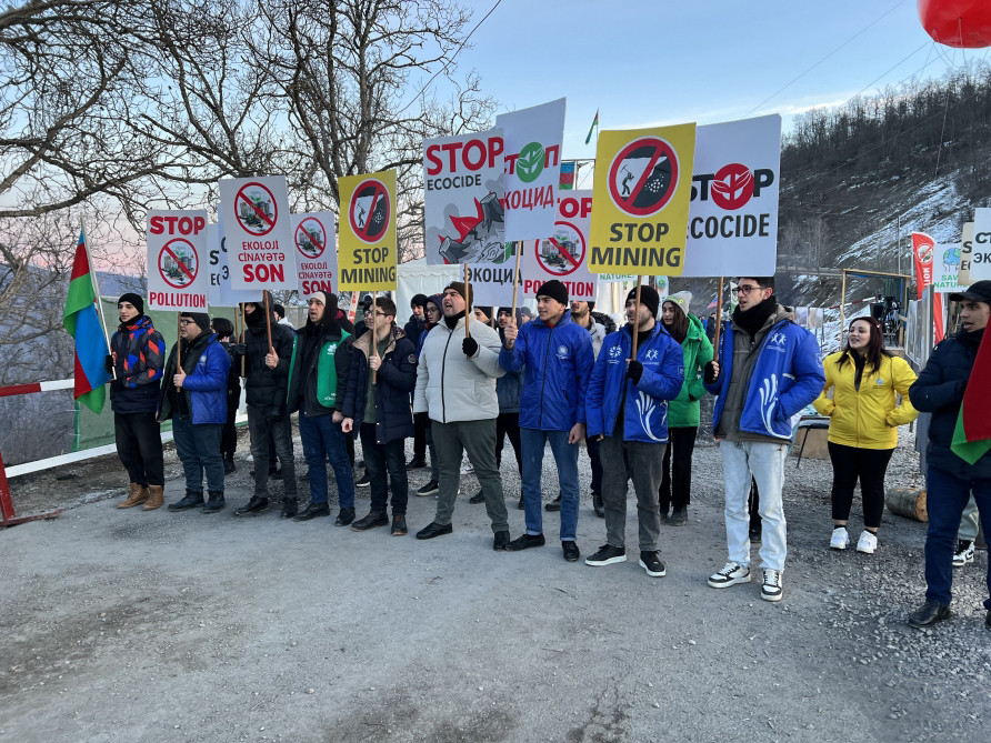 Xankəndi-Laçın yolunda aksiya 38 gündür davam edir