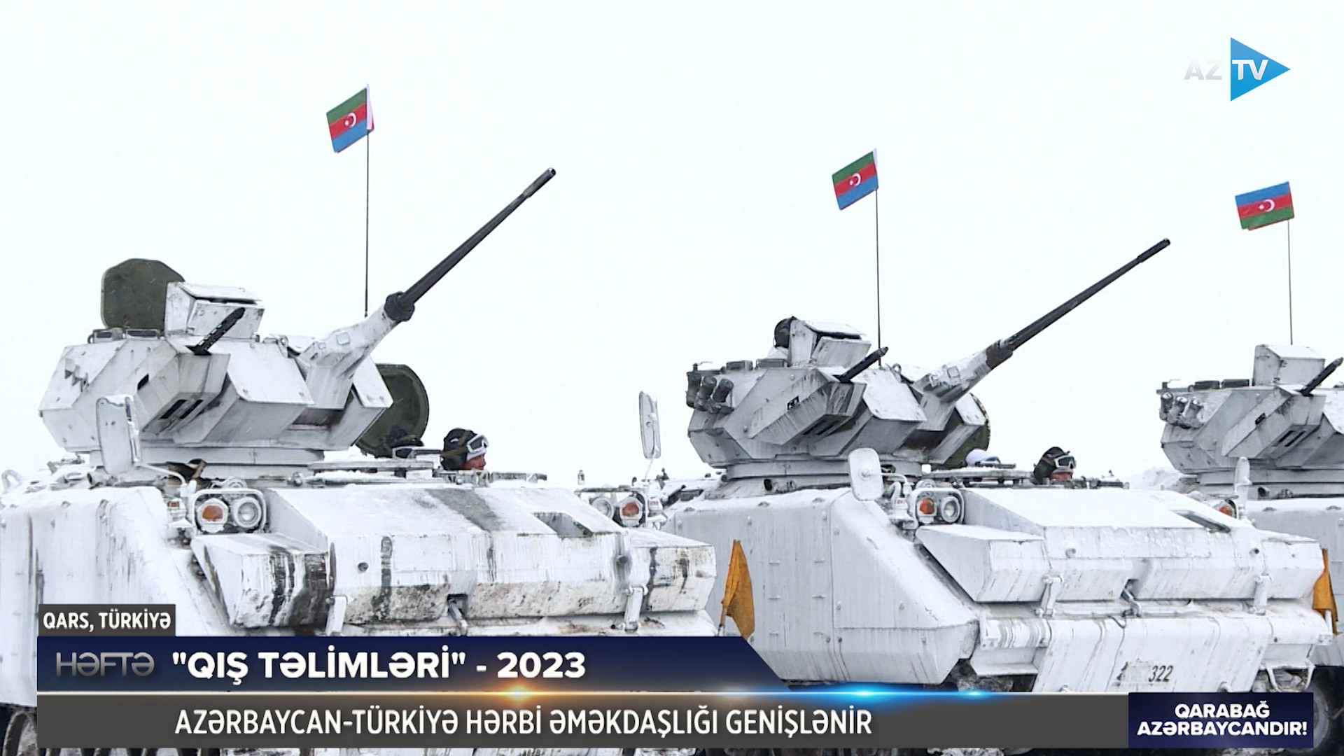 Düşmənə gözdağı: qardaş ölkələrin hərbçiləri güclərini belə göstərdilər - AzTV-nin <mark>XÜSUSİ REPORTAJI<mark>