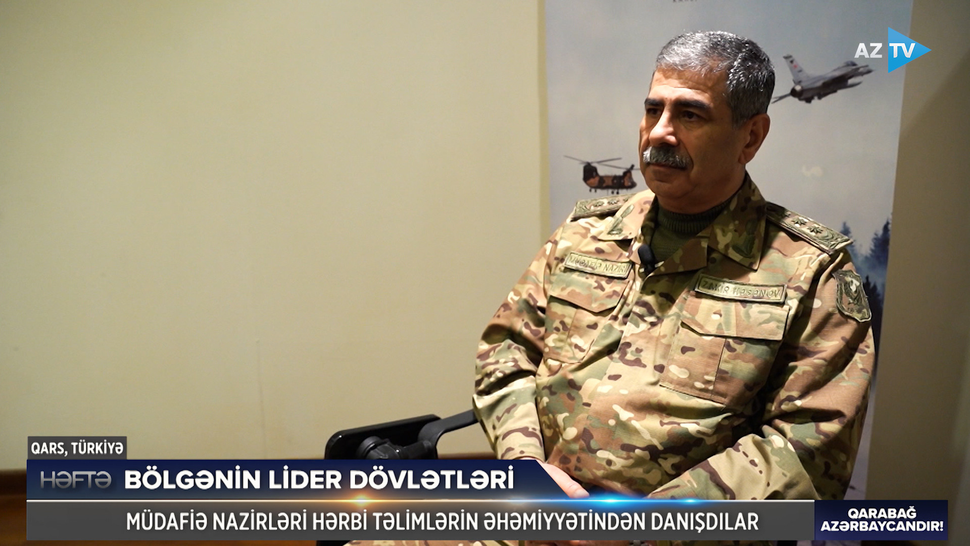 Zakir Həsənov Hulusi Akarla nələri müzakirə edib? - Nazir AzTV-yə eksklüziv müsahibəsində açıqladı