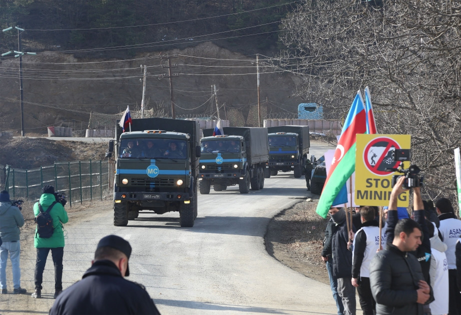 22 more vehicles of Russian peacekeepers pass through protest area without hindrance
