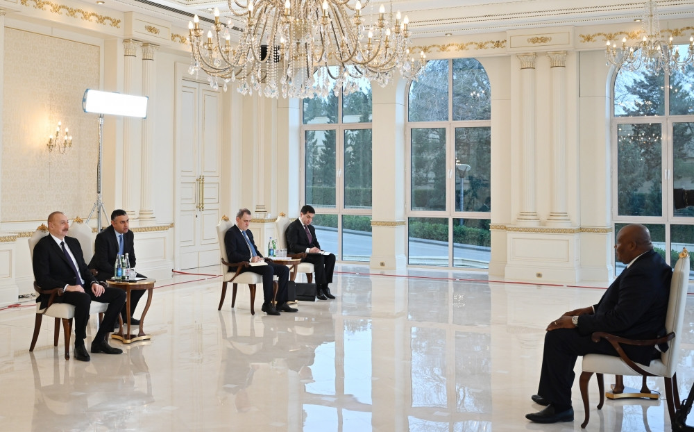 President Ilham Aliyev received credentials of incoming ambassador of Congo