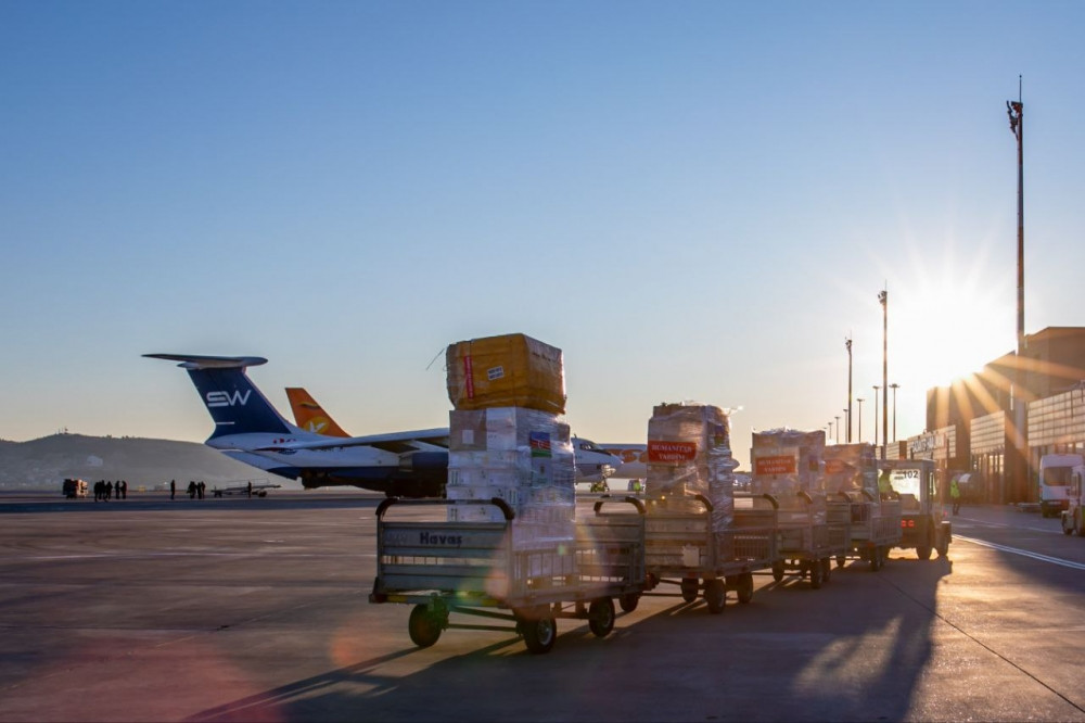 On Azerbaijani First Vice-President’s instructions, Heydar Aliyev Foundation sends humanitarian aid to quake-hit Türkiye