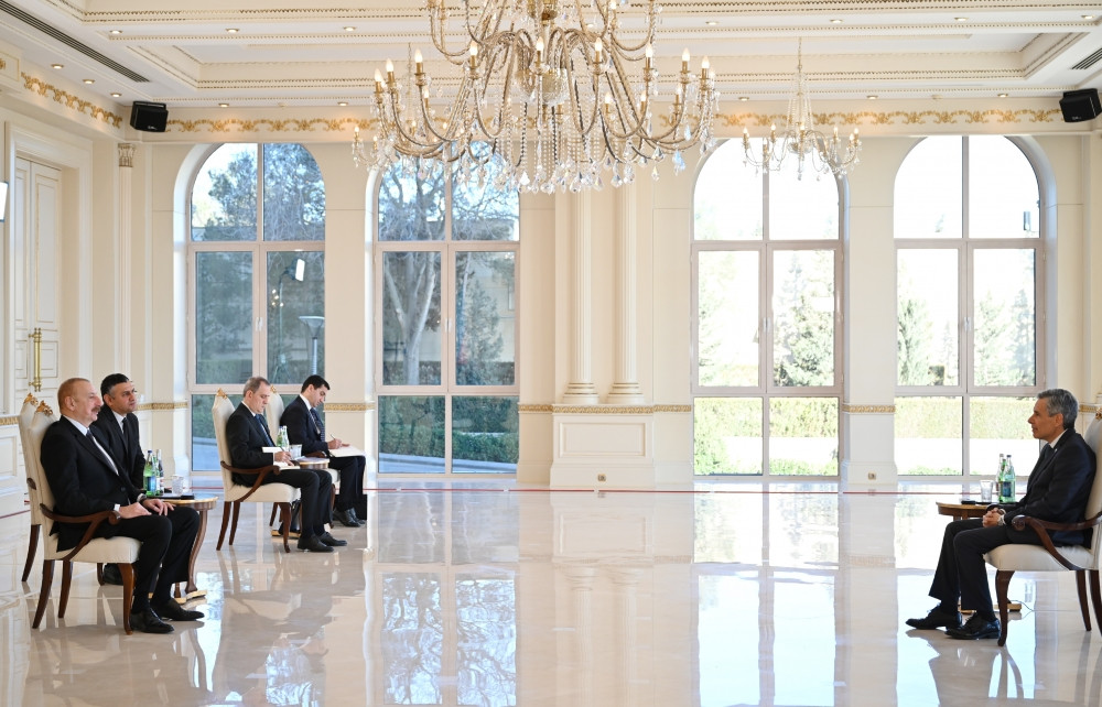 President Ilham Aliyev received credentials of incoming ambassador of San Marino