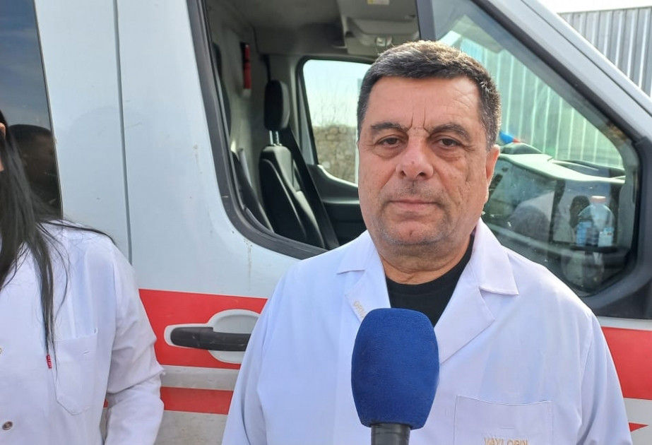 "Qarabağ ermənilərinə tibbi yardım göstərdik, sonra Xankəndindəki xəstəxanaya çatdırdıq"