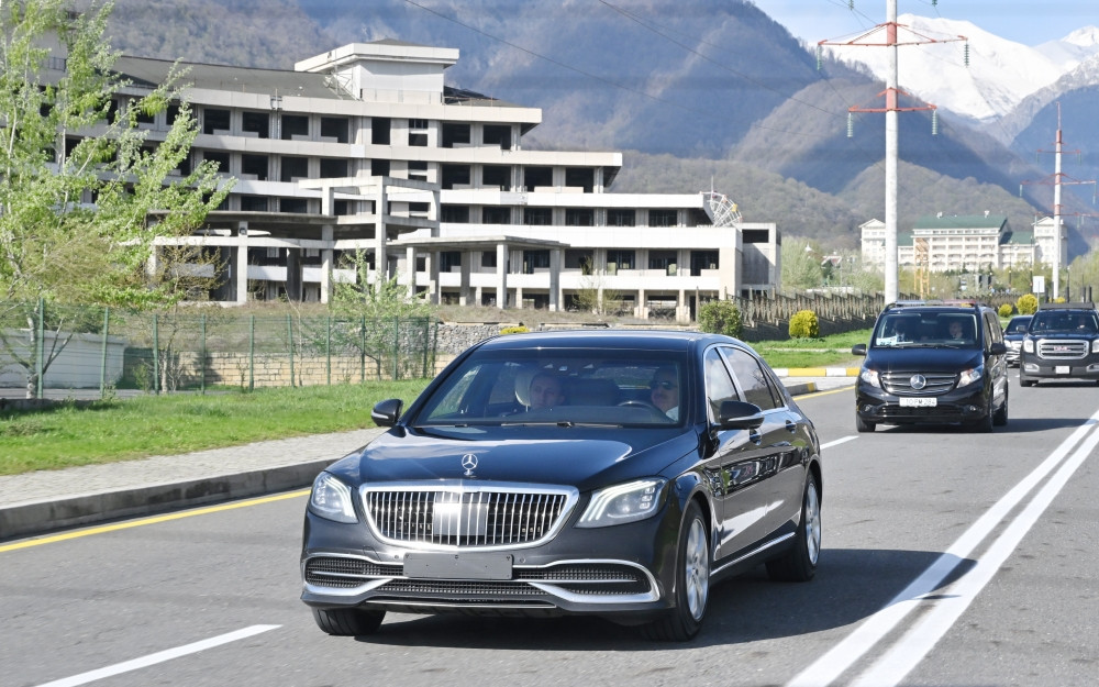 Prime Minister of Georgia toured city of Gabala