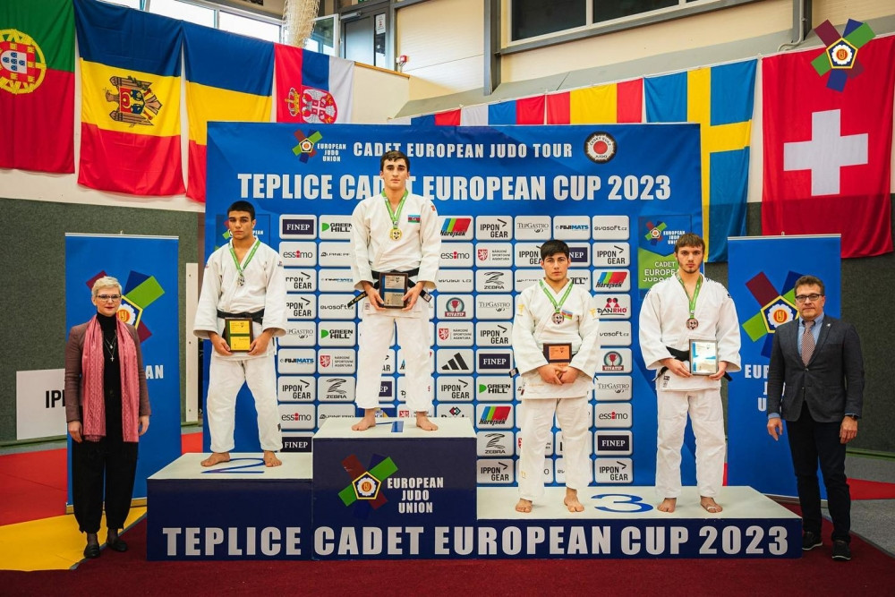 Azerbaijani judokas take seven medals on Day 1 of Cadet European Cup