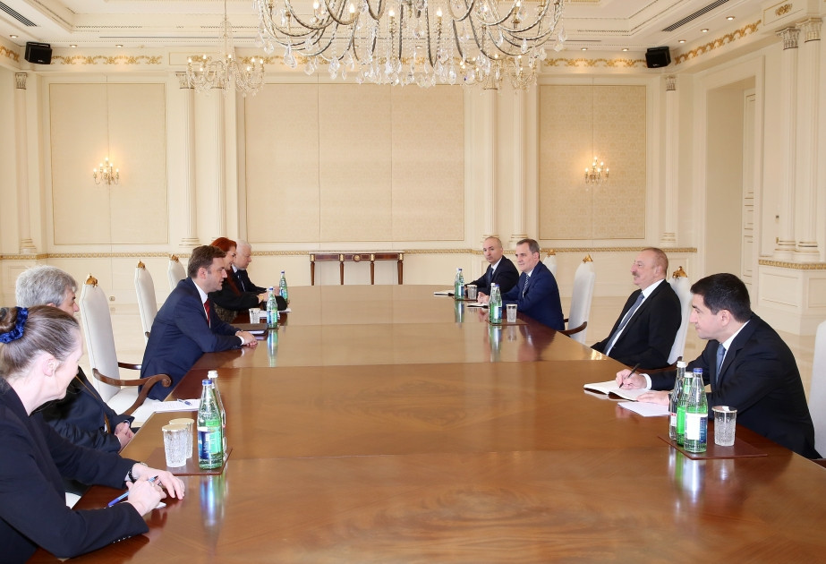 President Ilham Aliyev received OSCE Chairman-in-Office