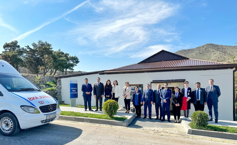 Talış kəndində Ailə Sağlamlıq Mərkəzi fəaliyyətə başlayıb