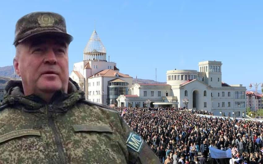 Moscow decides to recall Russian peacekeepers' commander