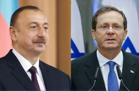 Azerbaijani leader congratulates Israeli president