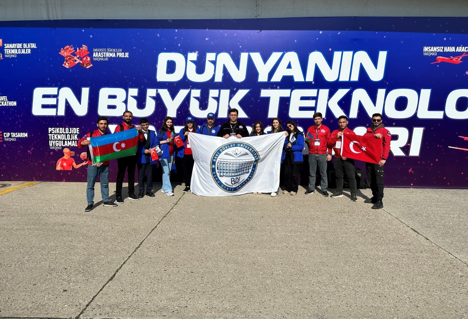 BDU-nun 4 komandası TEKNOFEST-2023”-də 6 layihə təqdim edib