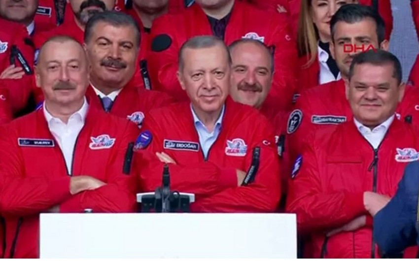 President Ilham Aliyev and President Recep Tayyip Erdogan are attending TEKNOFEST Festival in Istanbul