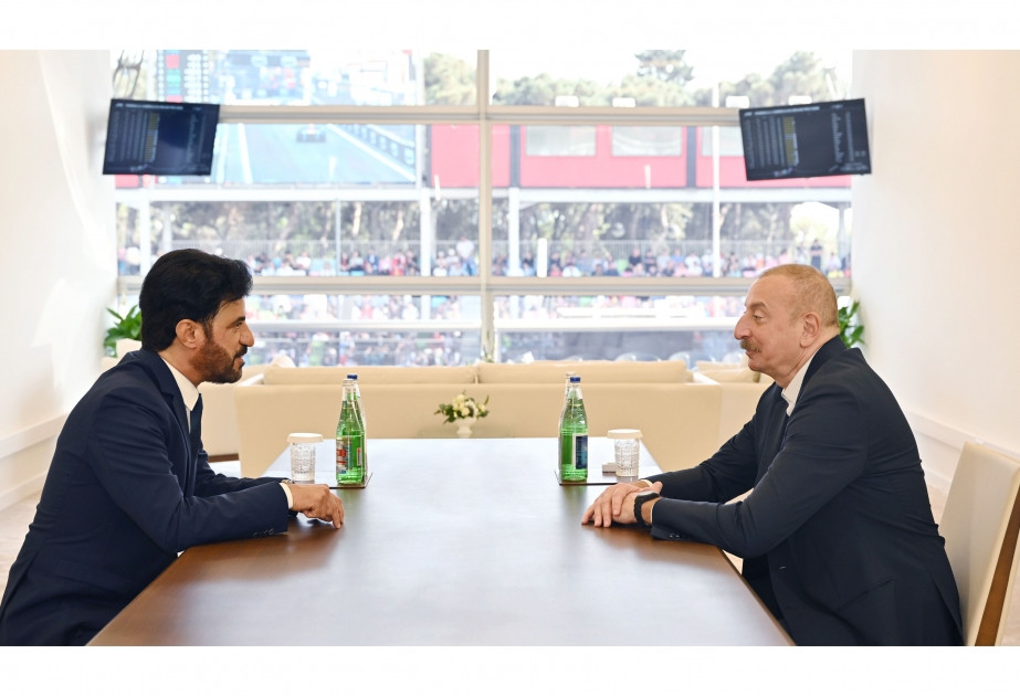 President Ilham Aliyev received President of International Automobile Federation