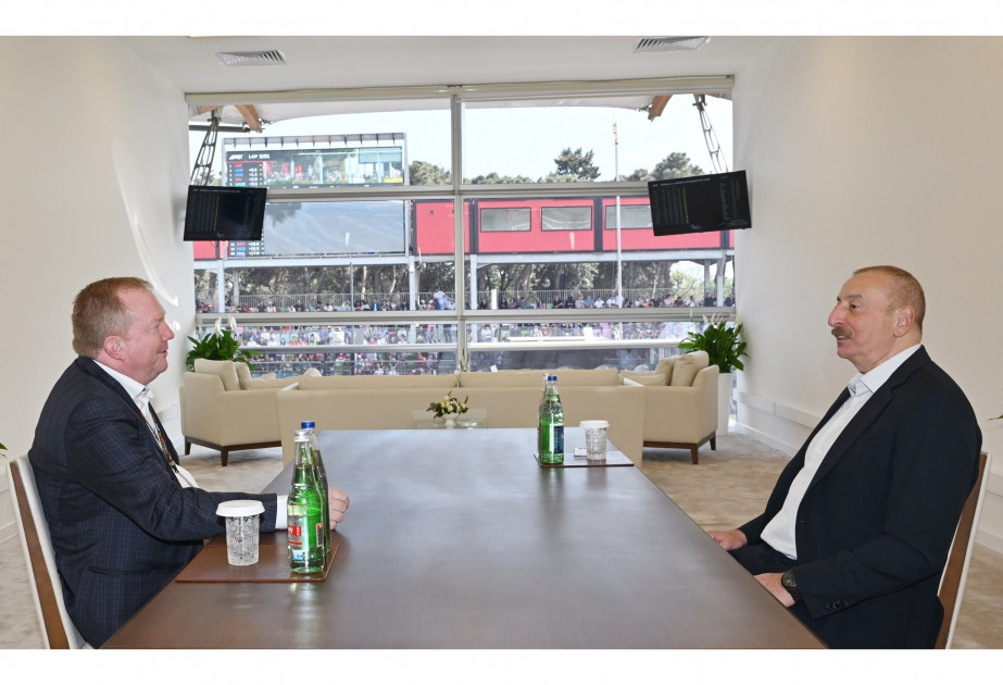 President of Azerbaijan Ilham Aliyev received Executive Vice President of Boeing Company
