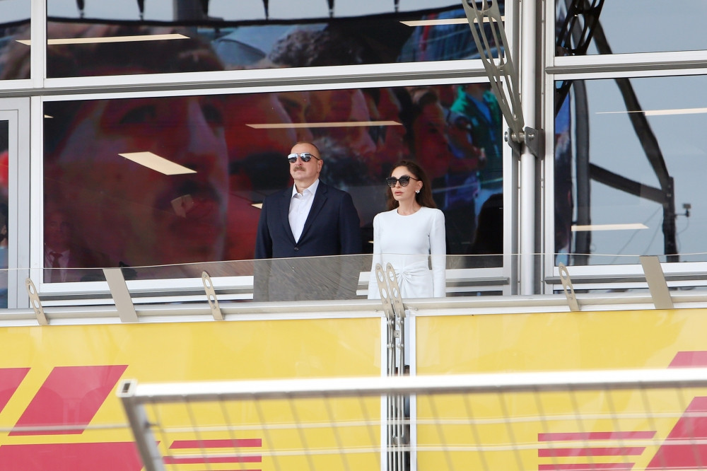 Formula 1 Azerbaijan Grand Prix started in Baku