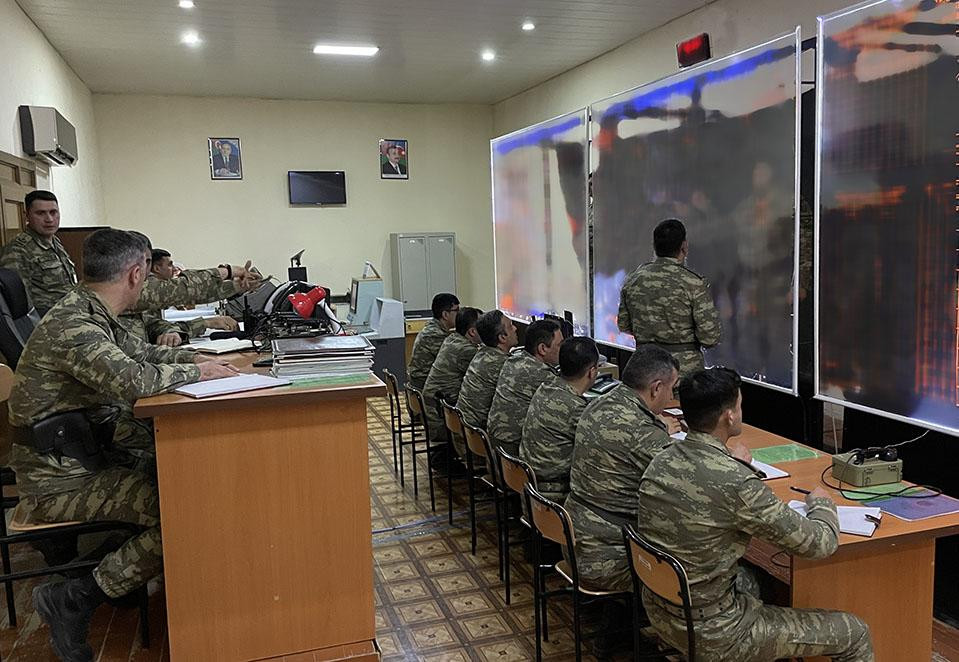 Command-Staff Exercises held in military units of Azerbaijani Armed Forces