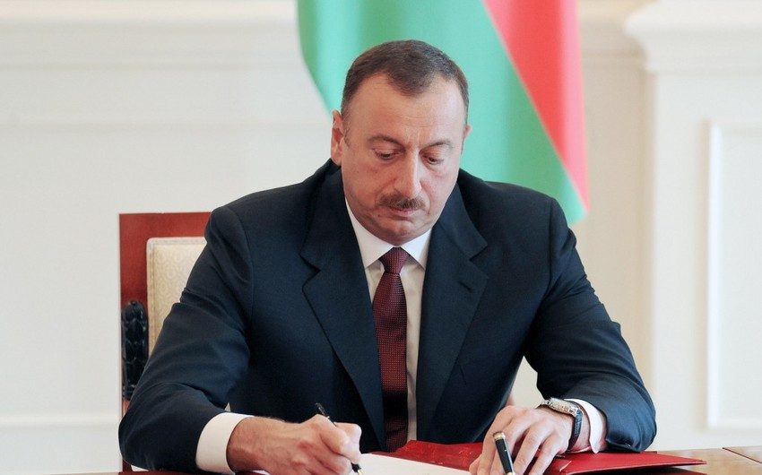 Release of the Press Service of the President of the Republic of Azerbaijan