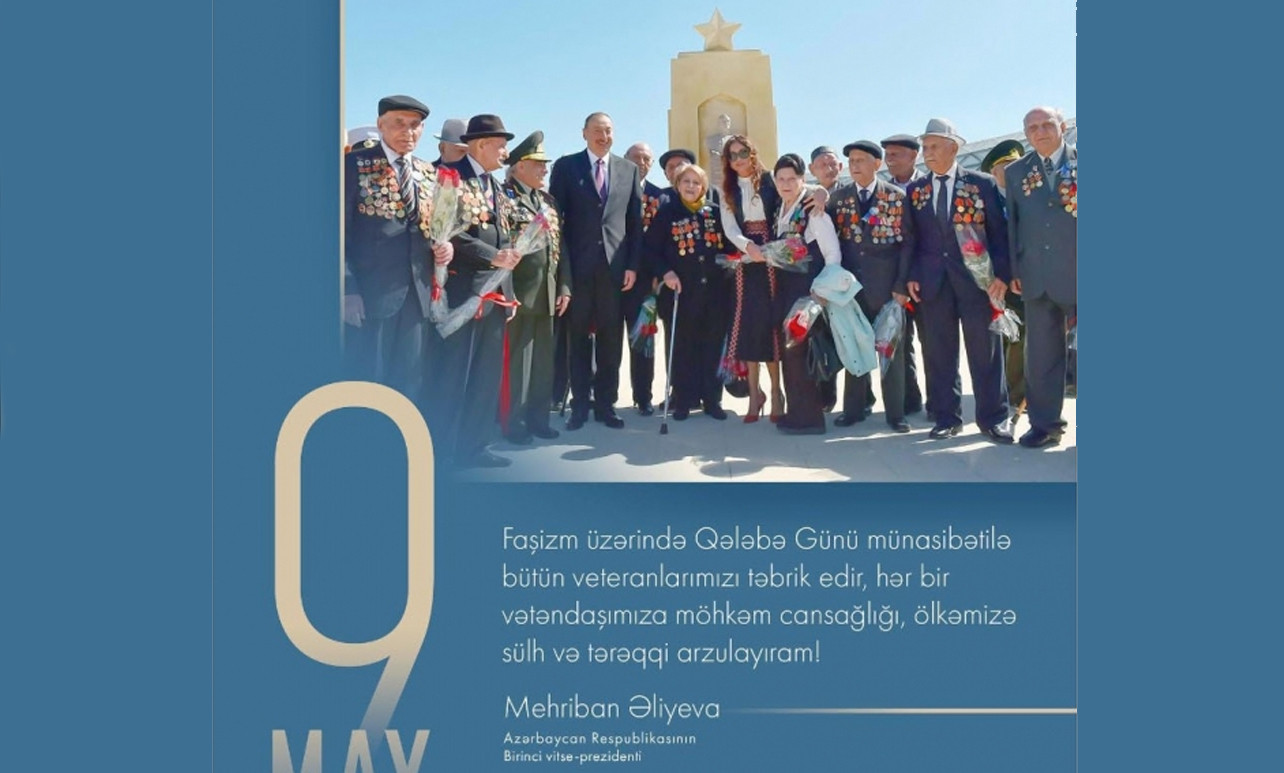 First Vice-President Mehriban Aliyeva made post on Victory Day over fascism