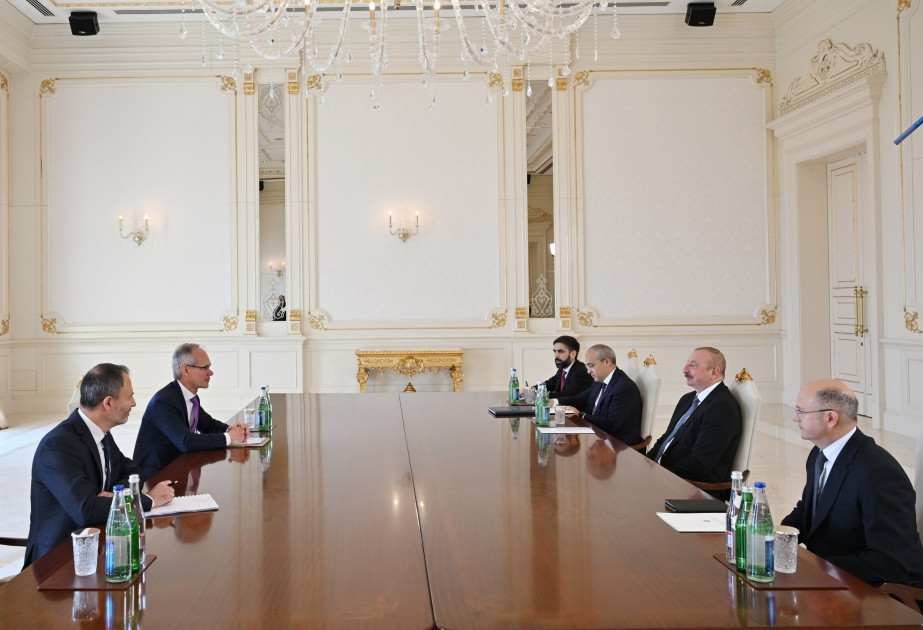 President Ilham Aliyev received President of Exploration & Production of TotalEnergies