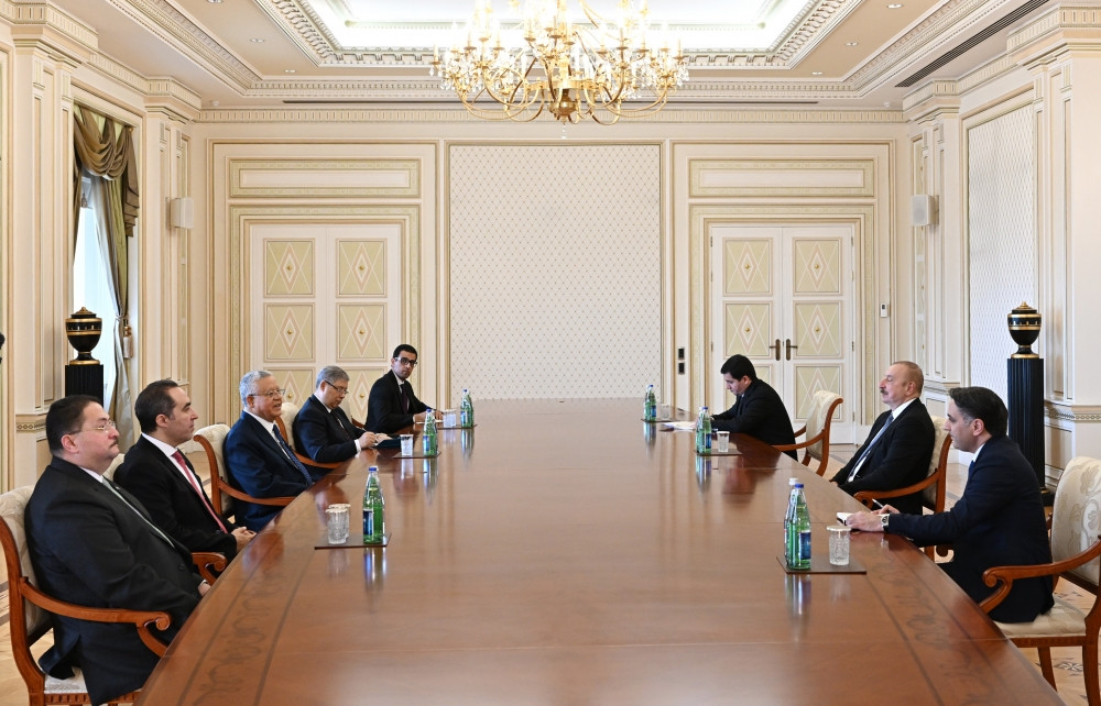 President of Azerbaijan Ilham Aliyev received Speaker of House of Representatives of Egyptian Parliament