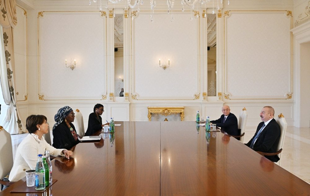 President of Azerbaijan Ilham Aliyev receives Secretary General of International Civil Defense Organization