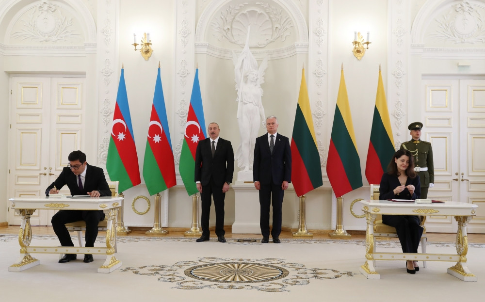 Azerbaijan, Lithuania signed documents