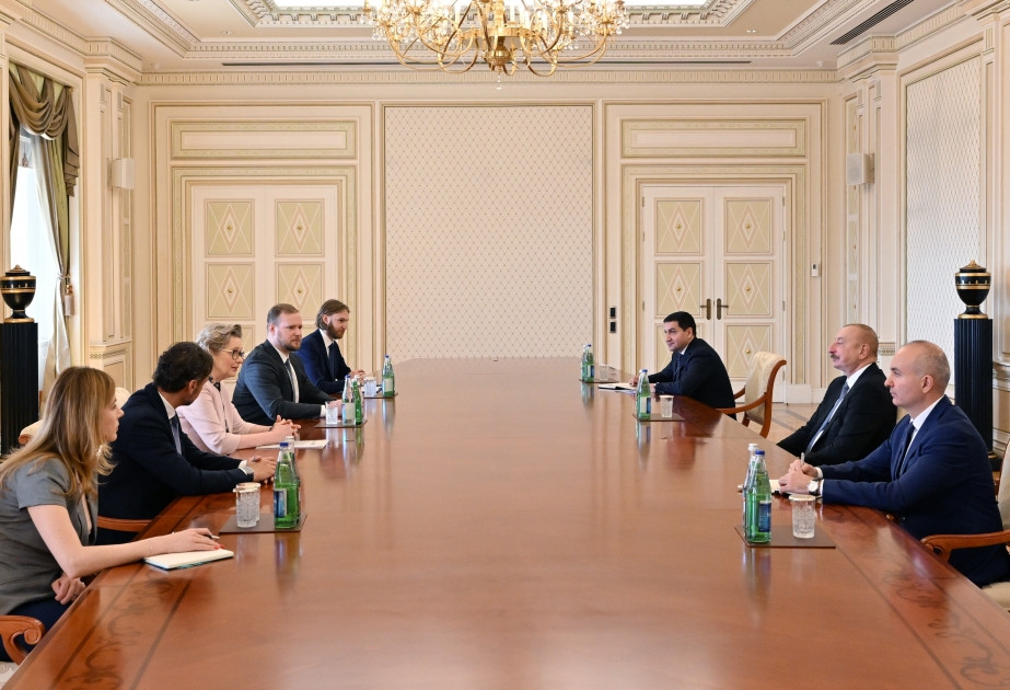 President Ilham Aliyev received OSCE Parliamentary Assembly president