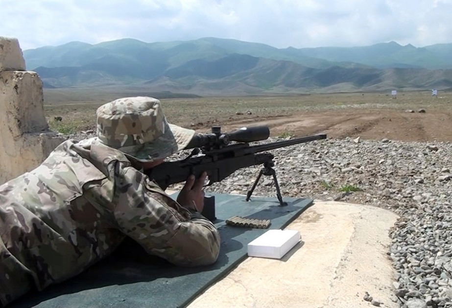 Azerbaijani Army snipers' professionalism being increased