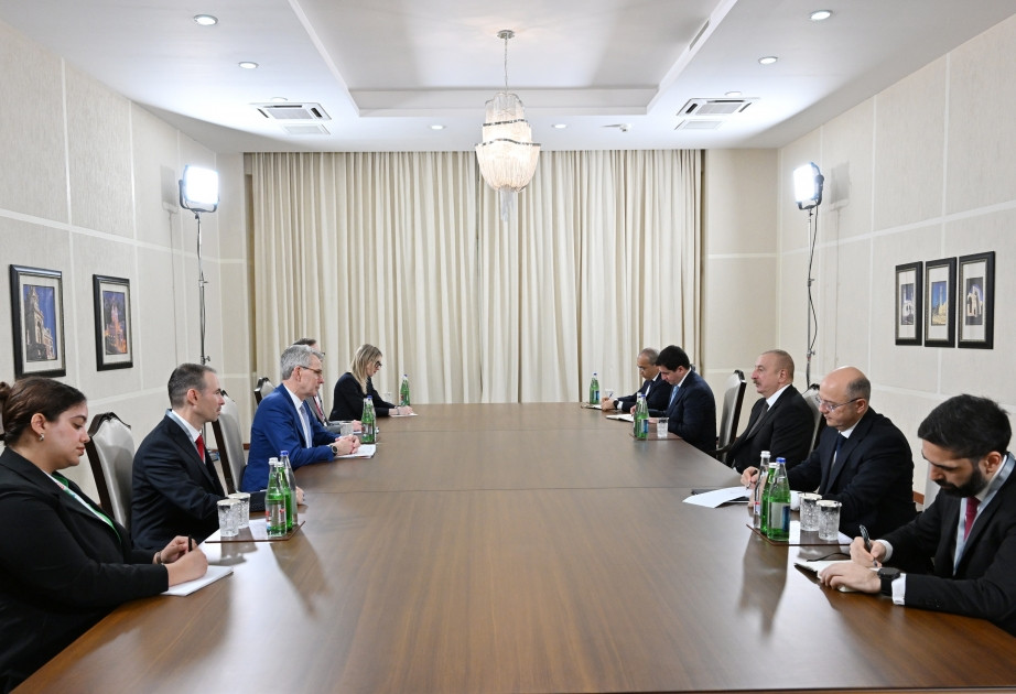 President Ilham Aliyev receives US Assistant Secretary of State for Energy Resources