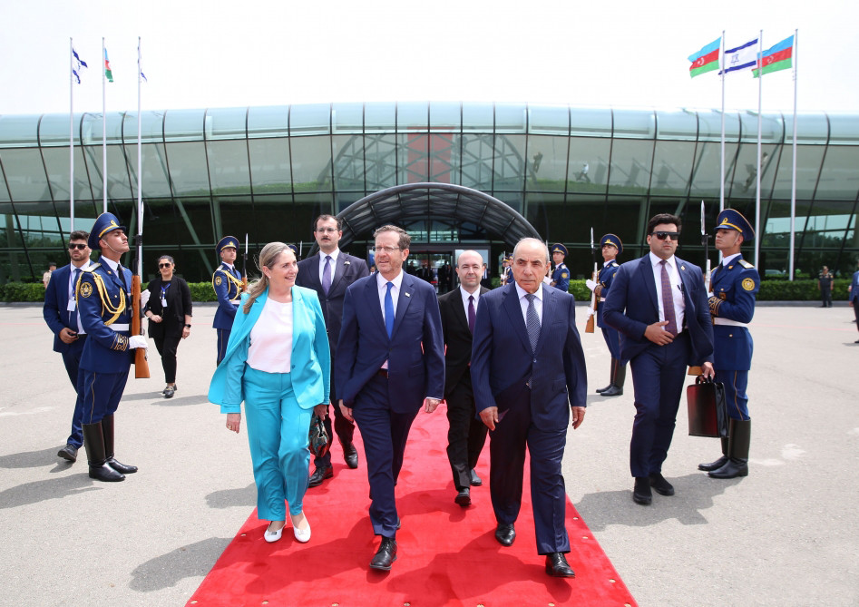 Israeli President Isaac Herzog concludes official visit to Azerbaijan