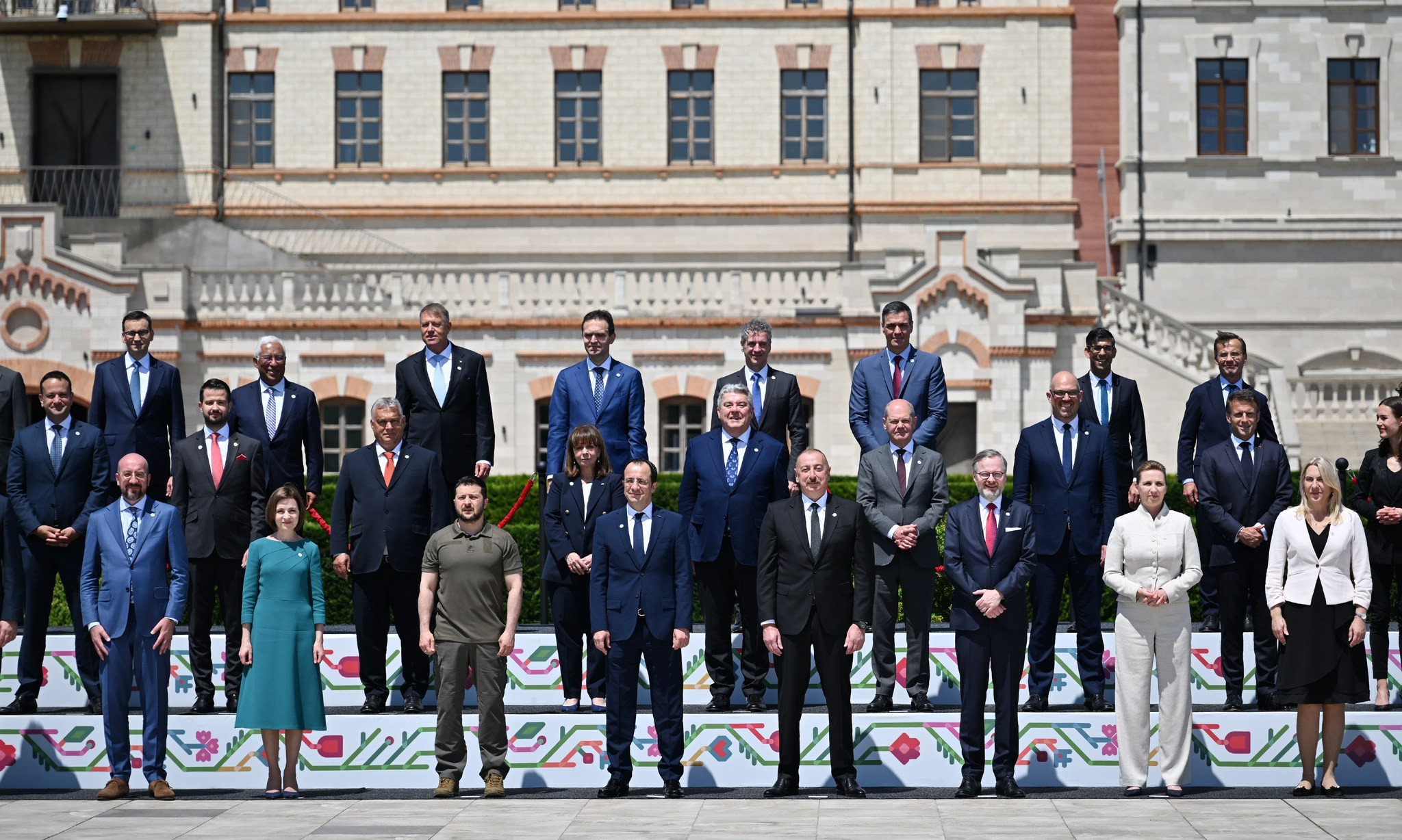 Opening ceremony of the 2nd European Political Community Summit was held in Chișinău