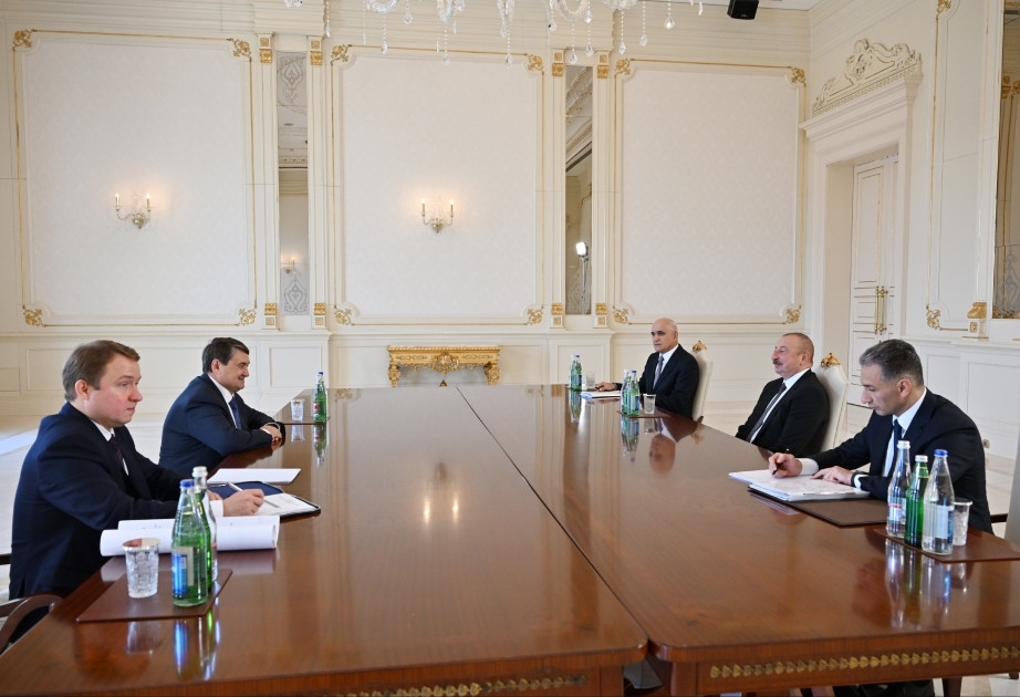 President Ilham Aliyev received aide to President of Russia