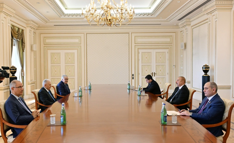President of Azerbaijan Ilham Aliyev received First Deputy of Türkiye’s Justice and Development Party Binali Yıldırım
