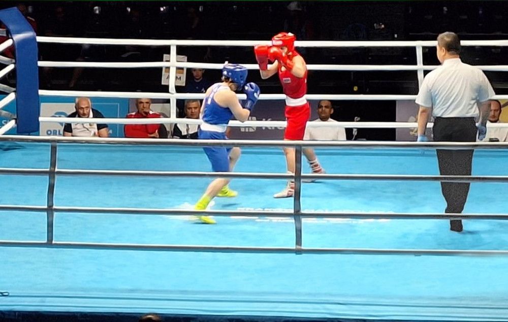 III Евроигры: азербайджанская боксерша одолела армянскую соперницу